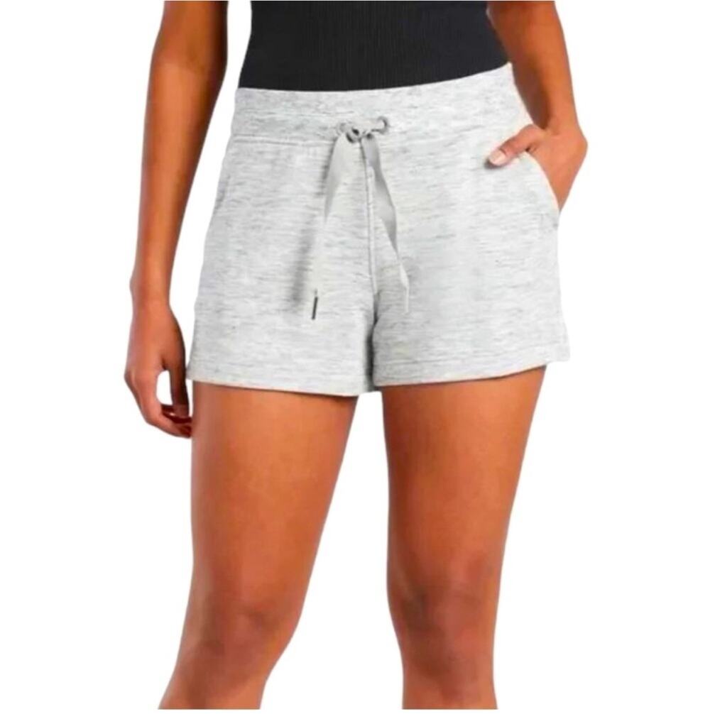 Athleta Shorts Womens XS Gray Heathered Balance 4" Shortie Casual Lounge Stretch